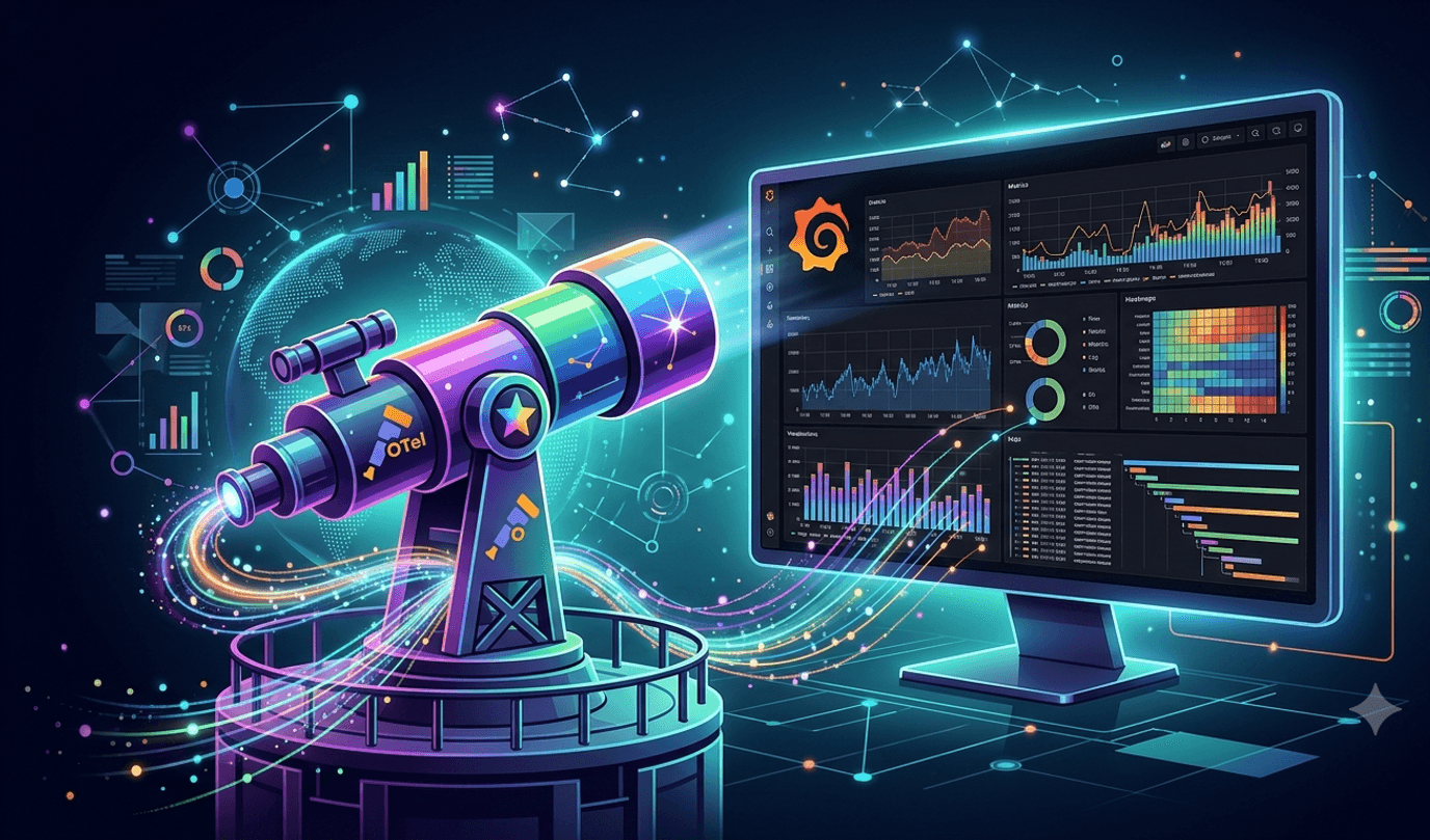 How to configure the OpenTelemetry Collector for Grafana Cloud - Featured image